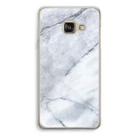 Witte marmer: Samsung A3 (2017) Transparant Hoesje Witte marmer: Samsung A3 (2017) Transparant Hoesje