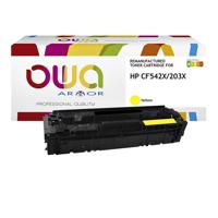 Tonercartridge owa hp cf542x geel
