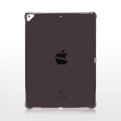 Zeer transparante TPU volledige Thicken hoeken schokbestendige beschermende case voor iPad Pro 12 9 (2017) & (2015) (zwart)