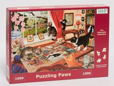 Puzzling Paws Puzzel 1000 stukjes