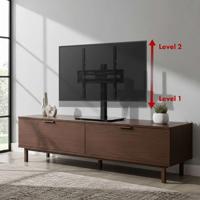 Universele TV-standaard Maclean, voor RTV-kast, standaard, max. 35 kg, rotatie 20 graden, voor TV 32-55", MC-132