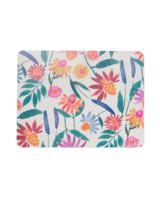 HEMA Placemat kunststof 32x42 wilde bloemen (geel)