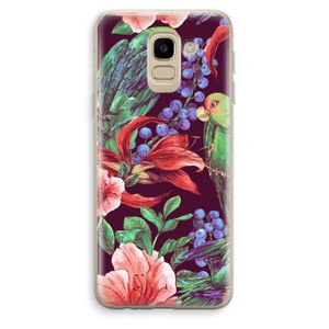 Papegaaien: Samsung Galaxy J6 (2018) Transparant Hoesje