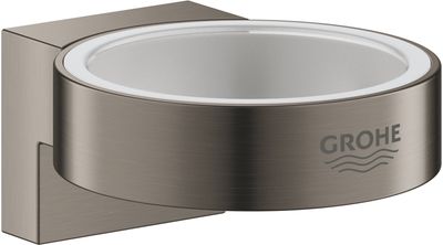 Grohe Selection Wandhouder 5,6x6,6x3 cm Hard Graphite Geborsteld