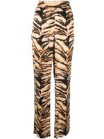Roberto Cavalli pantalon imprimé à taille haute - Tons neutres