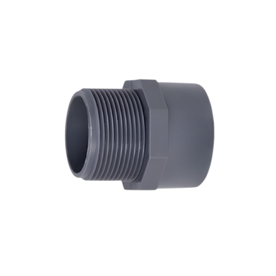 PVC Puntstuk met buitendraad - 50 mm x 1,5 inch