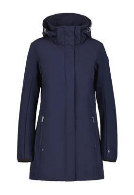 Luhta Iloniemi Parka Jas Dames Dark Blue 40