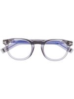 TOM FORD Eyewear lunettes de vue à monture carrée FT5629B - Gris