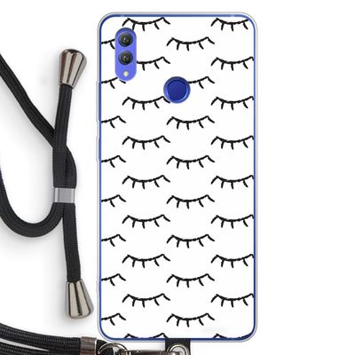Wimpers: Honor Note 10 Transparant Hoesje met koord