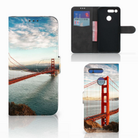 Honor View 20 Flip Cover Golden Gate Bridge - thumbnail