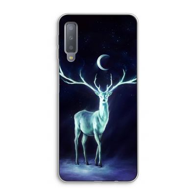 Nightbringer: Samsung Galaxy A7 (2018) Transparant Hoesje
