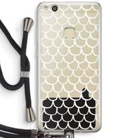 Dakpannetjes: Huawei Ascend P10 Lite Transparant Hoesje met koord