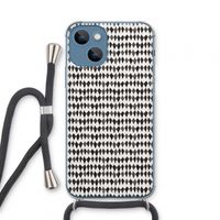 Crazy shapes: iPhone 13 mini Transparant Hoesje met koord