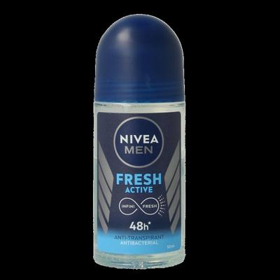 Nivea Men deodorant roller fresh active 50 Milliliter Nivea Men deodorant roller fresh active 50 Milliliter