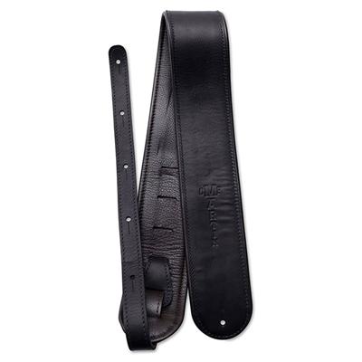 Martin 18A0029 Deluxe Black Rolled Strap Gitaarband - Aanbieding, op = op
