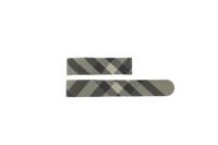 Horlogeband Burberry BU9408 Leder/Kunststof Multicolor 18mm