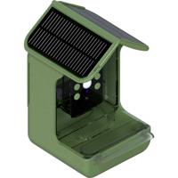 Braun Phototechnik Bird Cam 130 Solar Wildcamera Met voerautomaat Groen - thumbnail