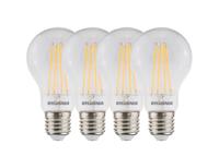 Sylvania Ledlamp - e27 - 806 lm - bol - helder - filament - 4 stuks