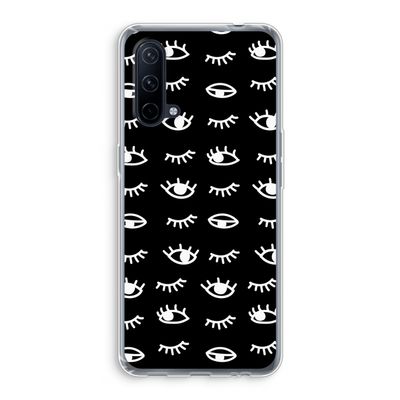 Eye pattern #3: OnePlus Nord CE 5G Transparant Hoesje