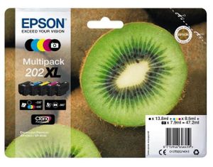 Epson Multipack 5-farbig 202XL Kiwi