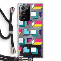 8-bit N°7: Samsung Galaxy Note 20 Ultra / Note 20 Ultra 5G Transparant Hoesje met koord