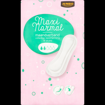 Jumbo Maandverband Maxi Normal 18 Stuks