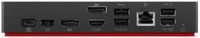 Lenovo ThinkPad Universal USB-C Smart Dock Bedraad Thunderbolt 4 Zwart - thumbnail
