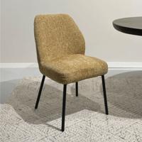 Livingfurn Eetkamerstoel 'Tess' kleur Honing geel