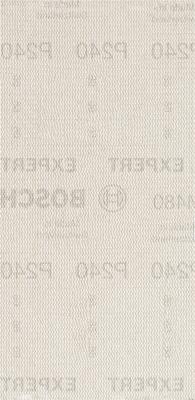 Bosch Accessoires Expert M480 schuurnet voor vlakschuurmachines 93 x 186 mm, K240 - 10 stuk(s) - 2608900749