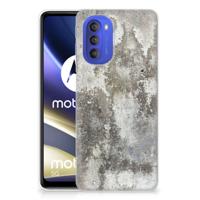Motorola Moto G51 5G | TPU | Siliconen hoesje | Beton Print
