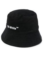 Off-White bob à logo Helvetica brodé - Noir