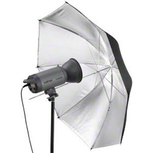 Walimex Pro Reflexschirm schwarz/silber, 109cm 17675 Reflectorscherm 1 stuk(s)