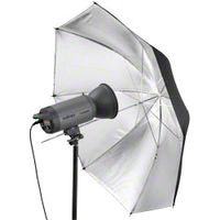 Walimex Pro Reflexschirm schwarz/silber, 109cm 17675 Reflectorscherm 1 stuk(s) - thumbnail