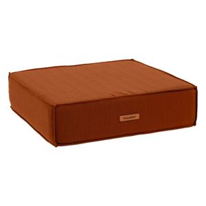 Hesperide Vloerkussen Korai - terracotta - PU-schuim/polyester - 45 x 45 cm - grond zitkussen