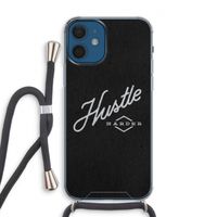 Hustle: iPhone 12 Transparant Hoesje met koord