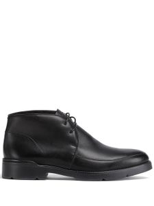 Zegna bottes à lacets - Noir