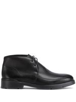 Zegna bottes à lacets - Noir