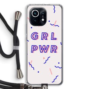 GRL PWR: Xiaomi Mi 11 Transparant Hoesje met koord