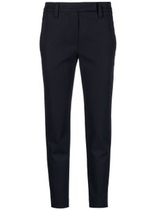 Brunello Cucinelli pantalon de tailleur à coupe courte - Bleu