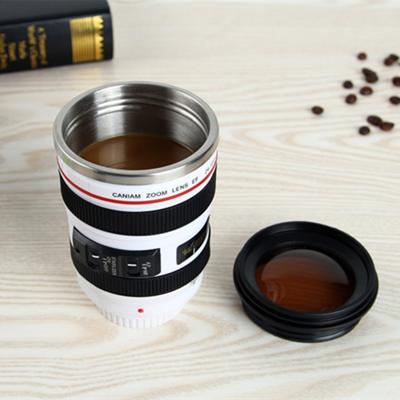 400ML Camera Lens Cup mok Caniam EF 24-105mm F4 Filter Cup voor koffie melk Water als geschenk