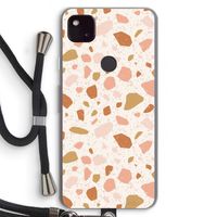 Terrazzo N°18: Pixel 4a 5G Transparant Hoesje met koord