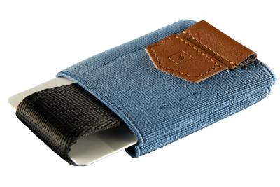 Minimalism Classic Pasjeshouder - Blauw/Bruin