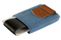 Minimalism Classic Pasjeshouder - Blauw/Bruin