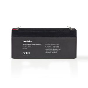 Nedis Oplaadbare Loodaccu | Lead-Acid | 6 V | 3200 mAh | 1 stuks - BALA32006V BALA32006V