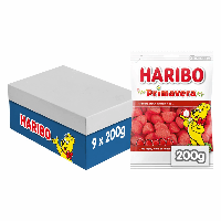 Haribo schuim aardbeien zak (9x 200gr)