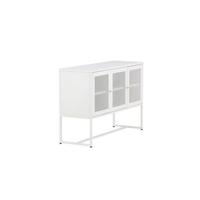 Fjôrd - Dressoir Wit 120cm - Staal - Malla