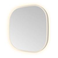 Spiegel Hotbath &MORE 40x40 cm LED-Verlichting Deens Ovaal RVS