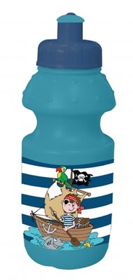 Diakakis bidon Piraat 350 ml blauw