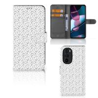 Motorola Edge 30 Pro | Telefoon Hoesje | Stripes Dots