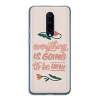 Optimistic flower girl: OnePlus 7 Pro Transparant Hoesje